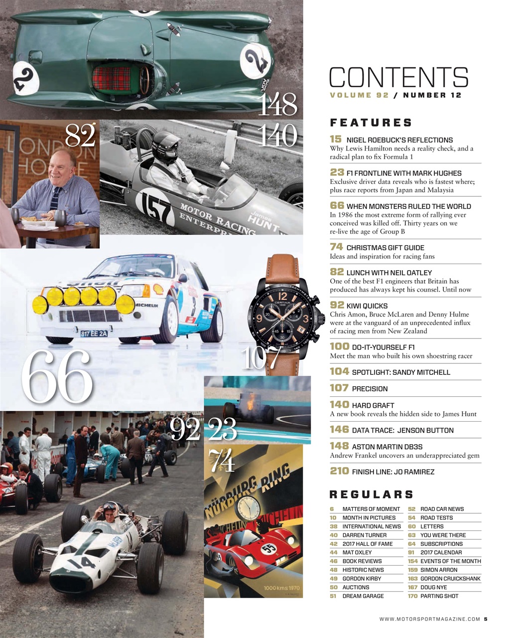 Motor Sport Magazine Preview Pages