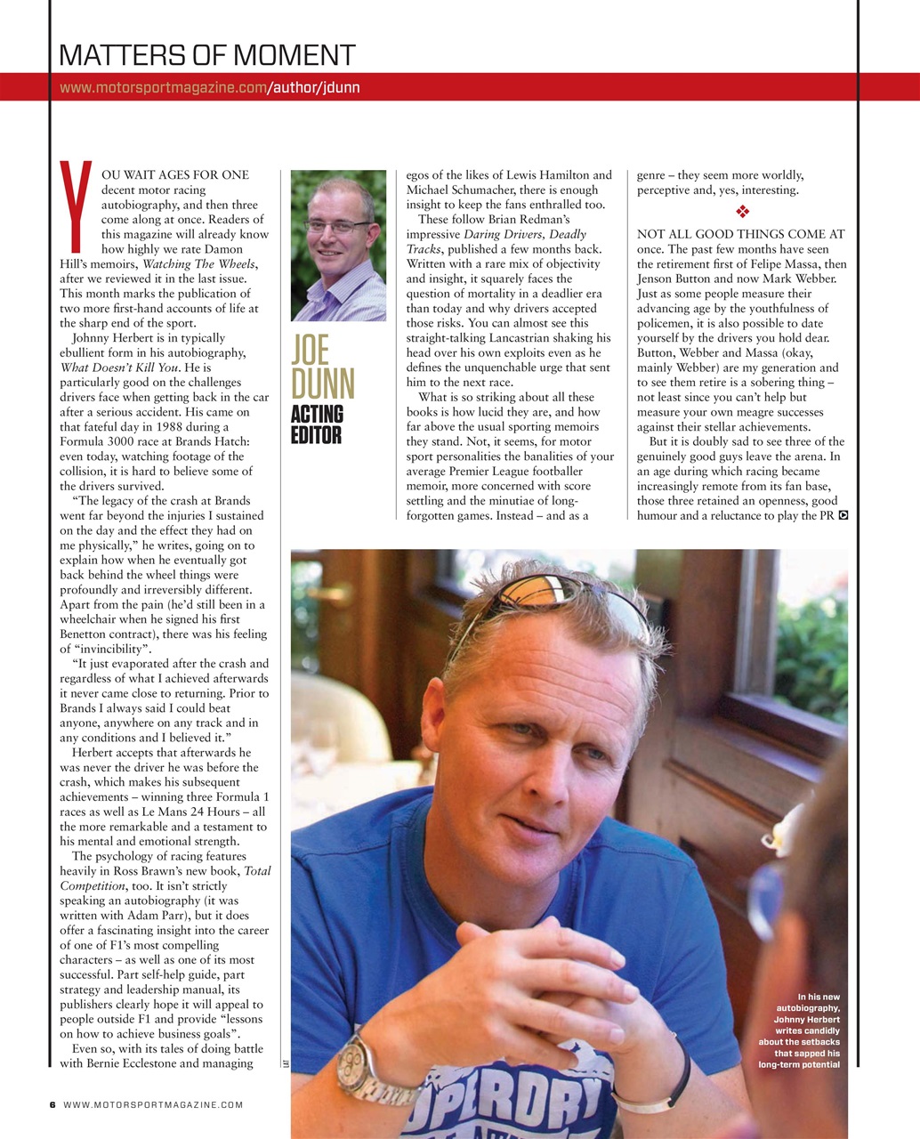 Motor Sport Magazine Preview Pages
