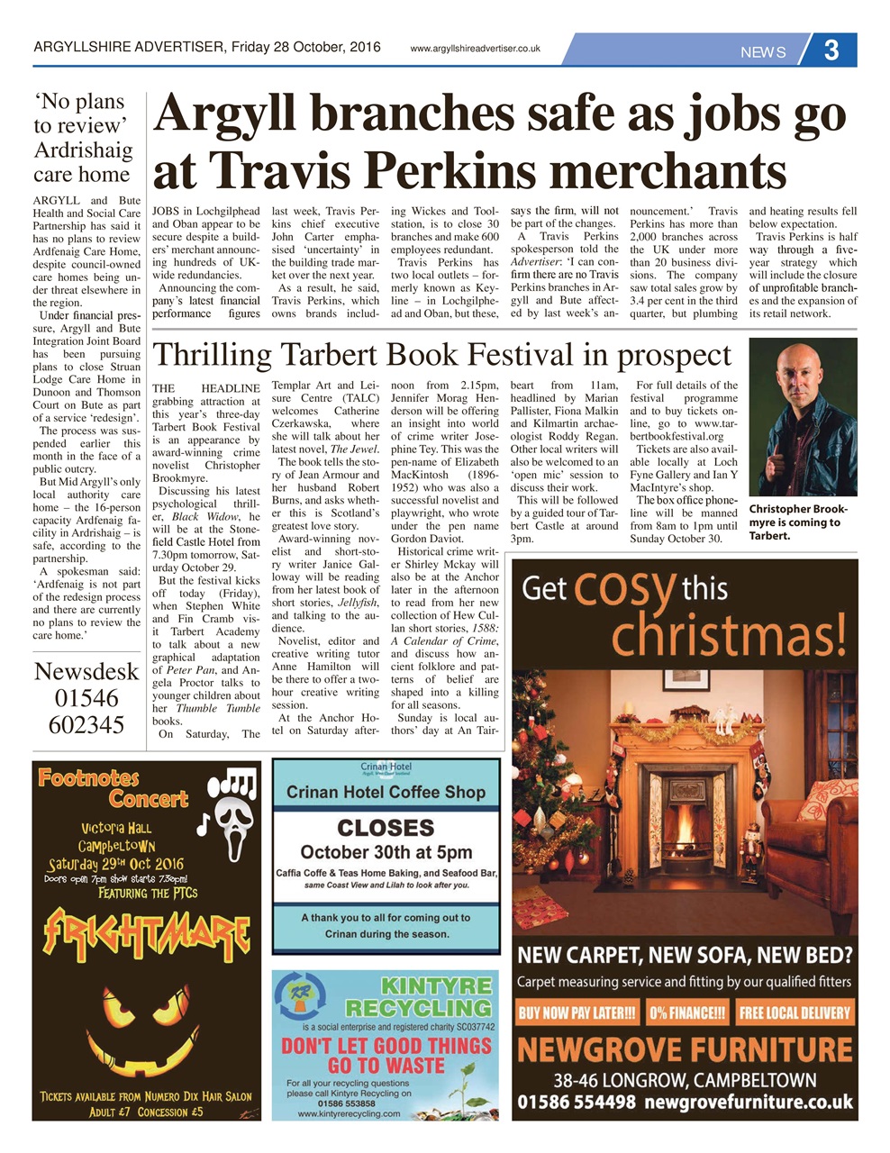 Argyllshire Advertiser Preview Pages