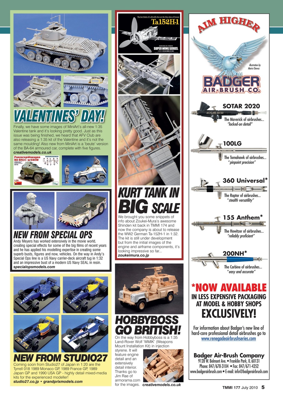 Tamiya Model Magazine Preview Pages