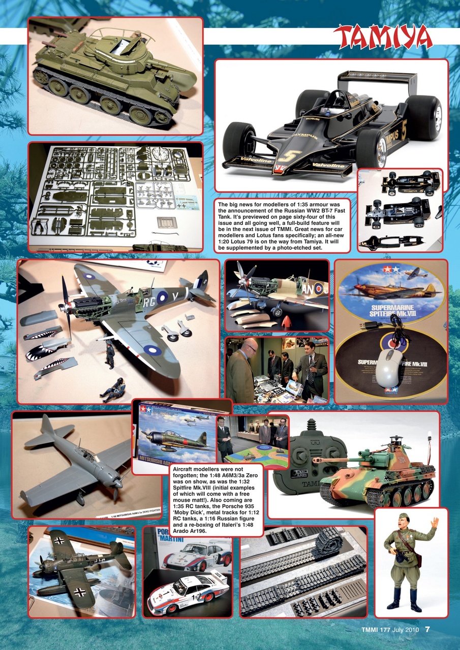 Tamiya Model Magazine Preview Pages