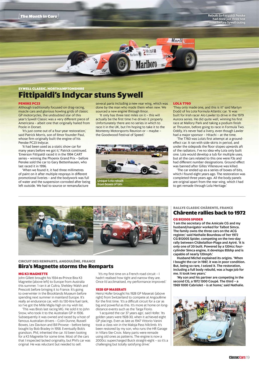 Classic Cars Preview Pages
