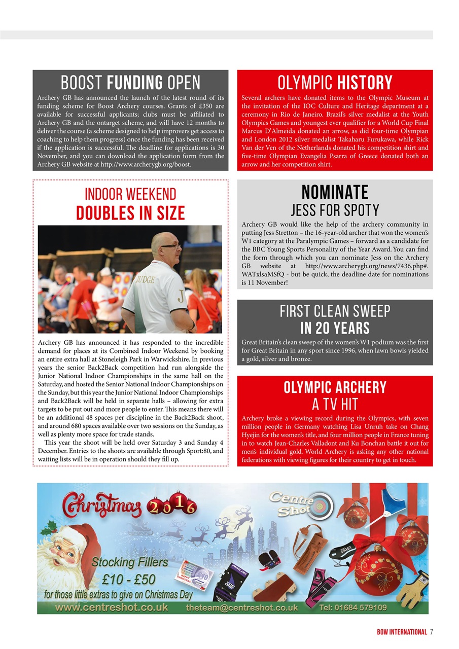 Bow International Preview Pages