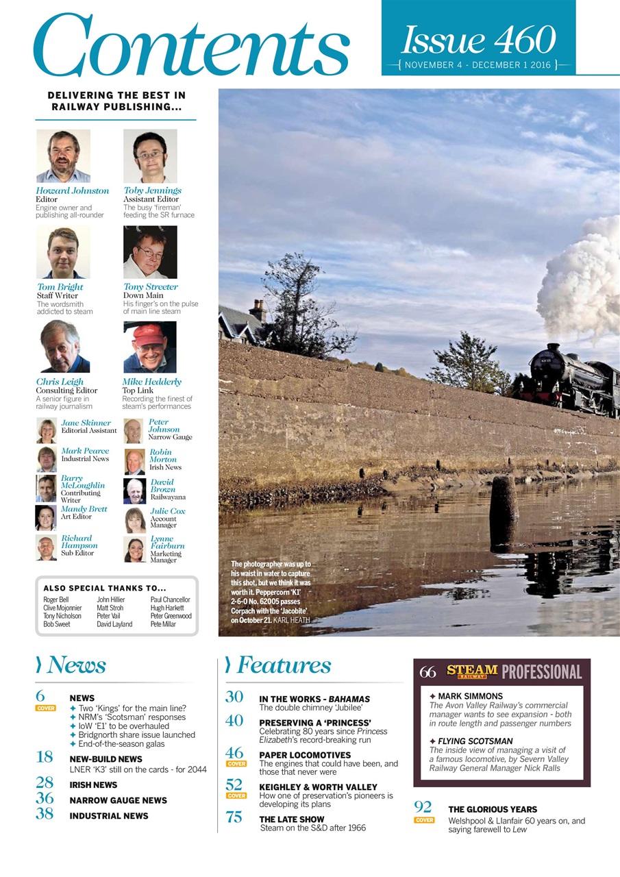 Steam Railway Preview Pages