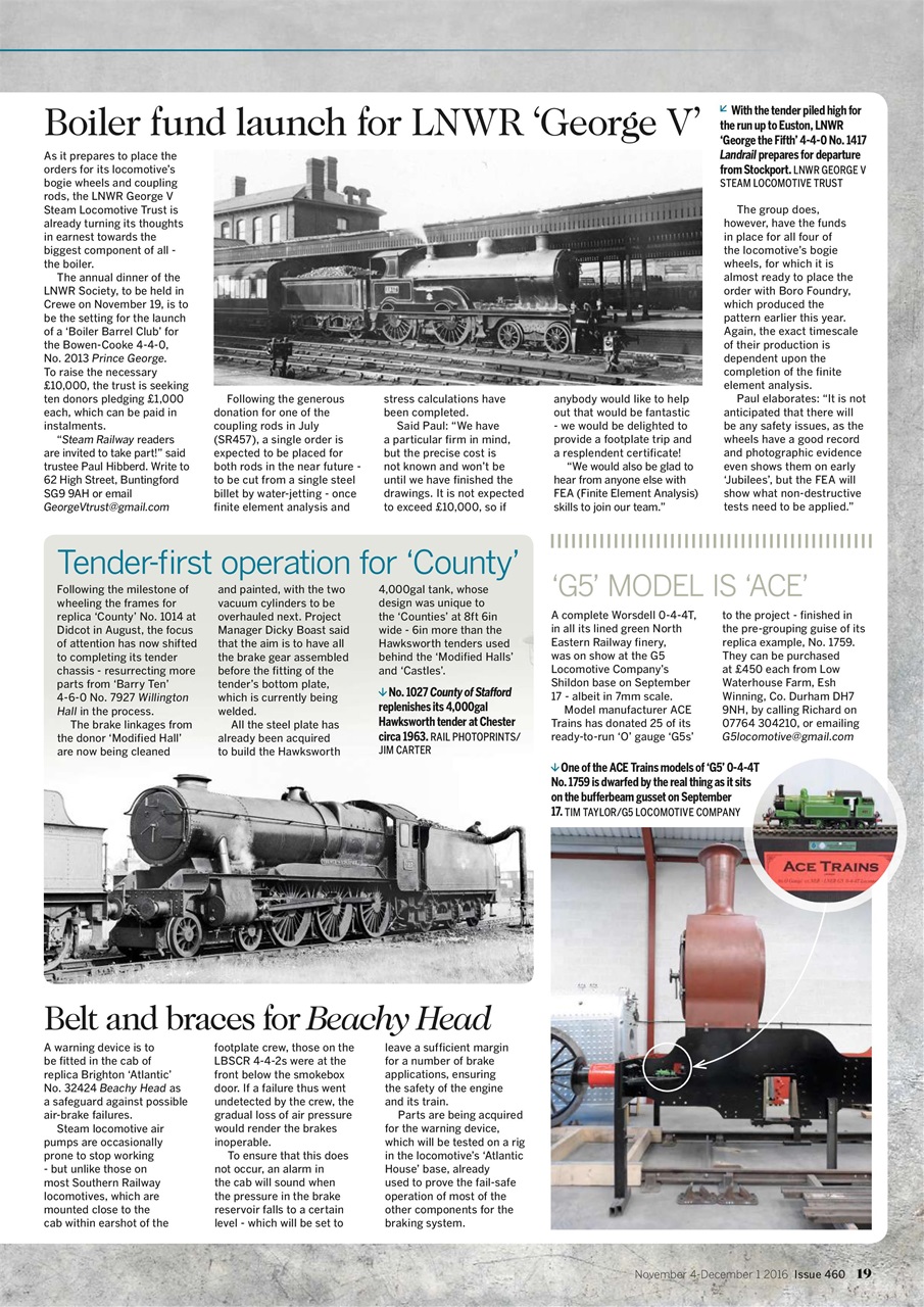 Steam Railway Preview Pages