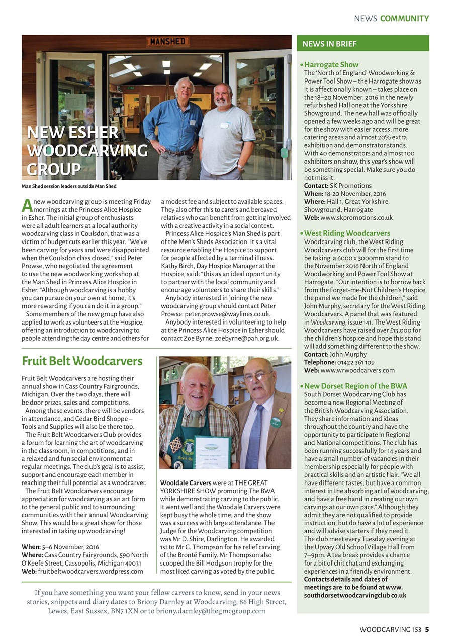 Woodcarving Preview Pages