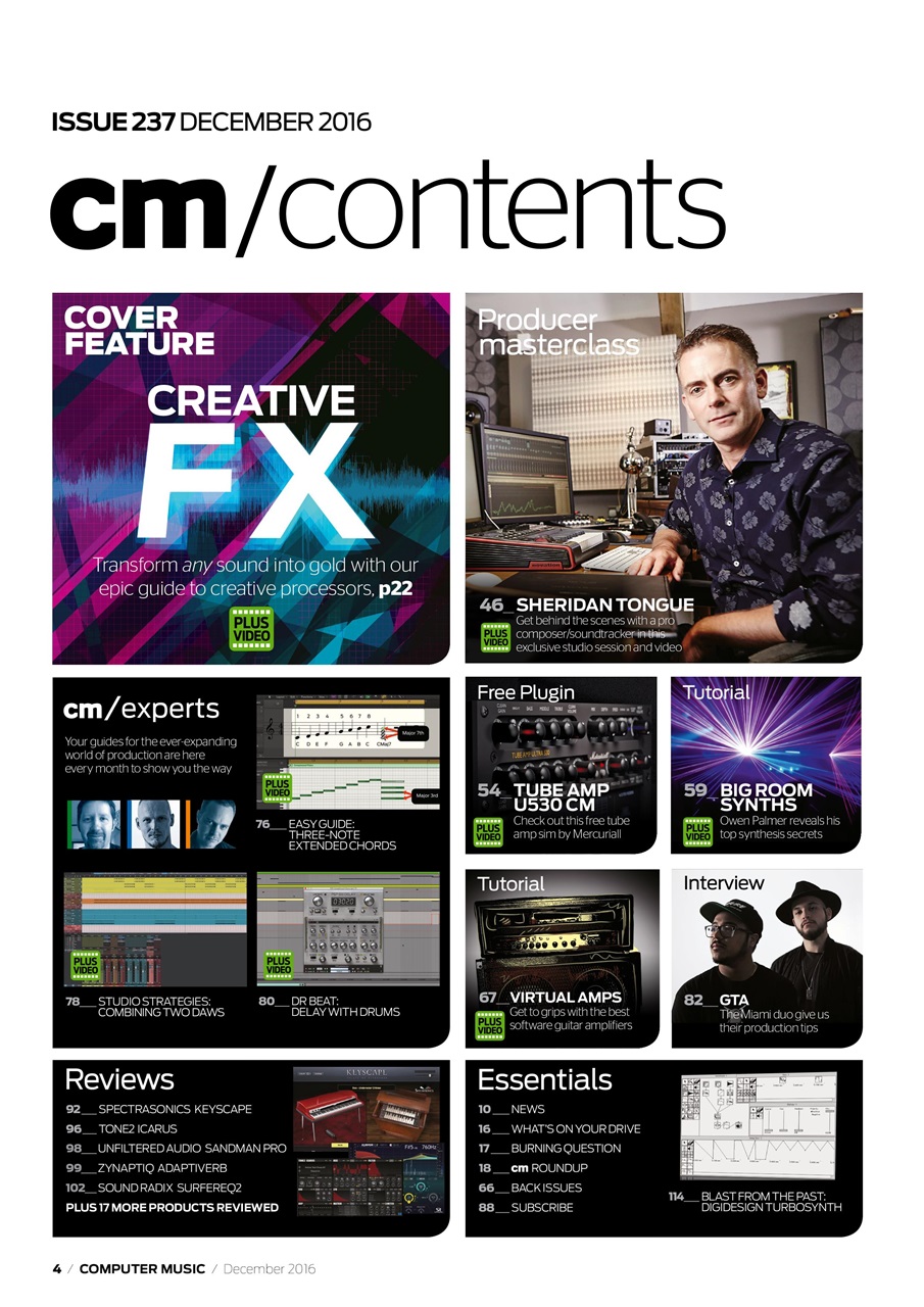 Computer Music Preview Pages