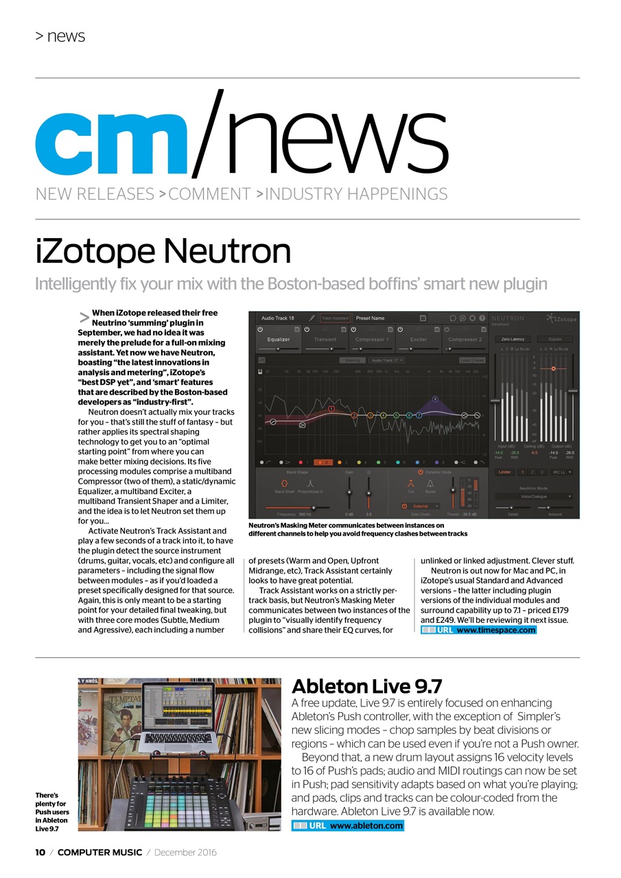 Computer Music Preview Pages