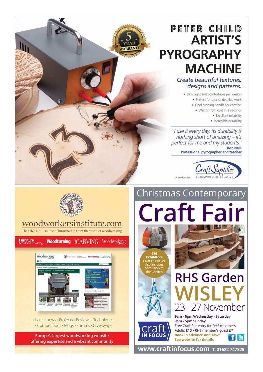 Woodworking Crafts Magazine Preview Pages