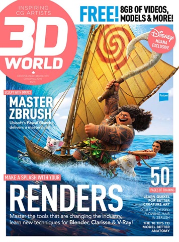 3D World issue Christmas 2016