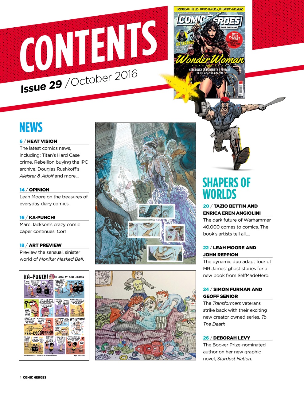 Comic Heroes Preview Pages