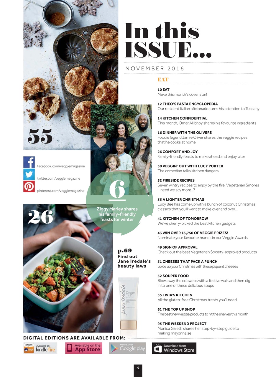 Veggie Magazine Preview Pages