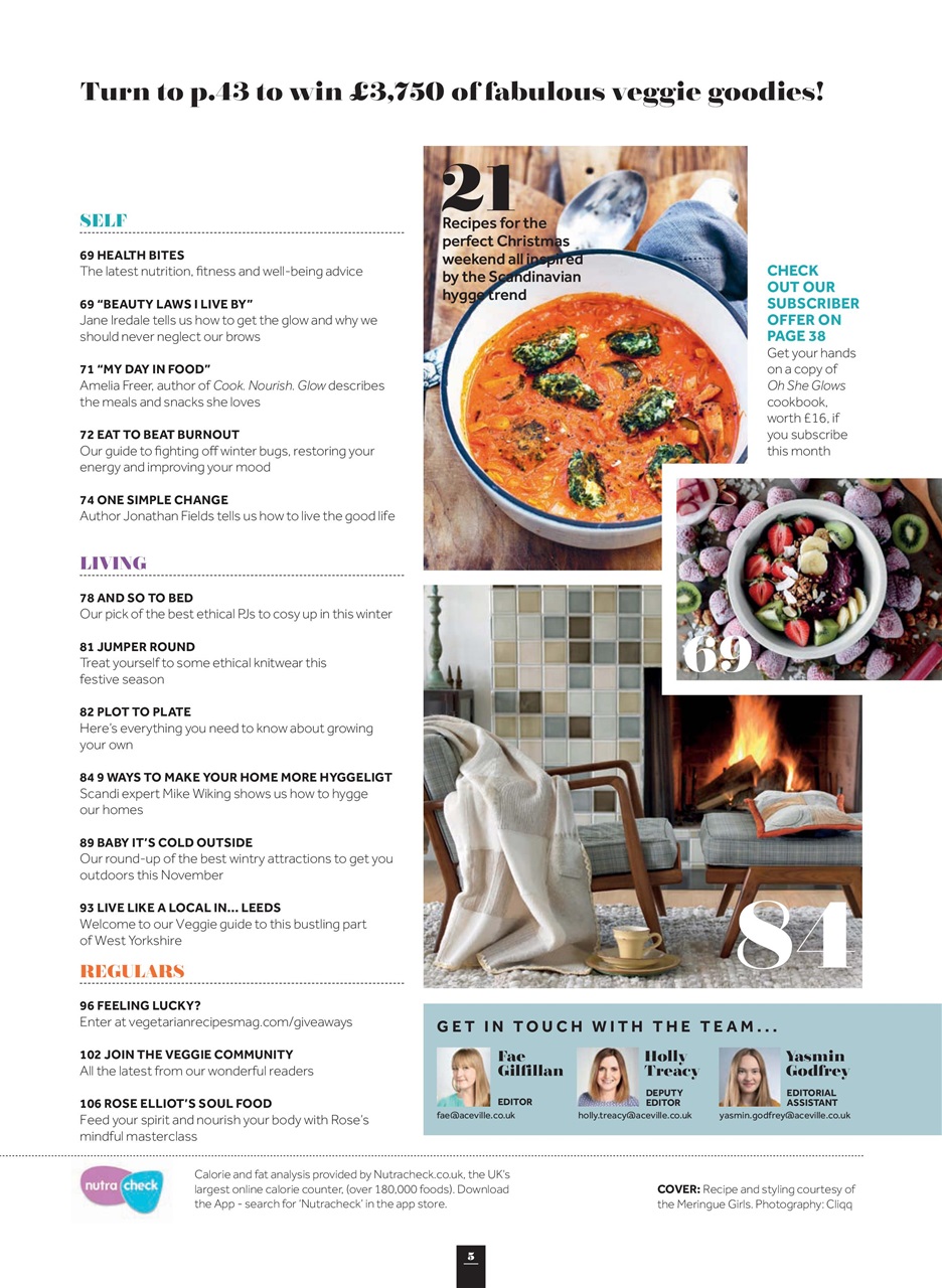 Veggie Magazine Preview Pages