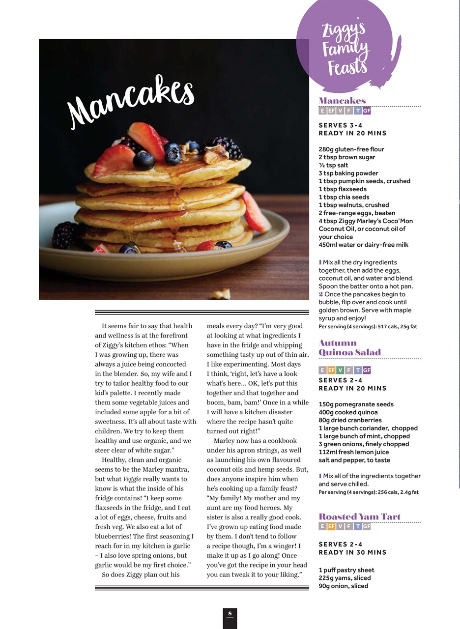 Veggie Magazine Preview Pages