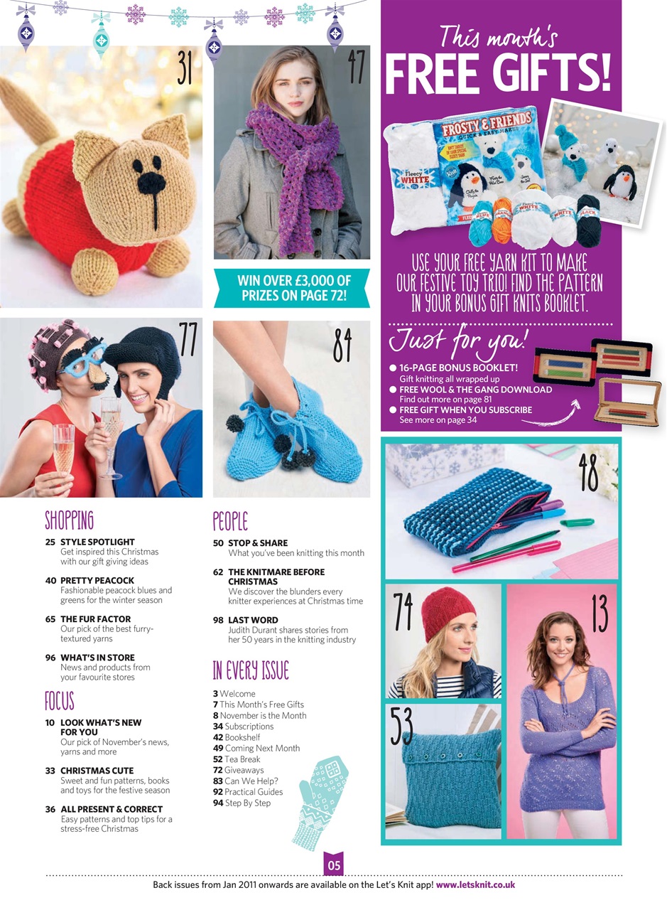 Let's Knit Preview Pages