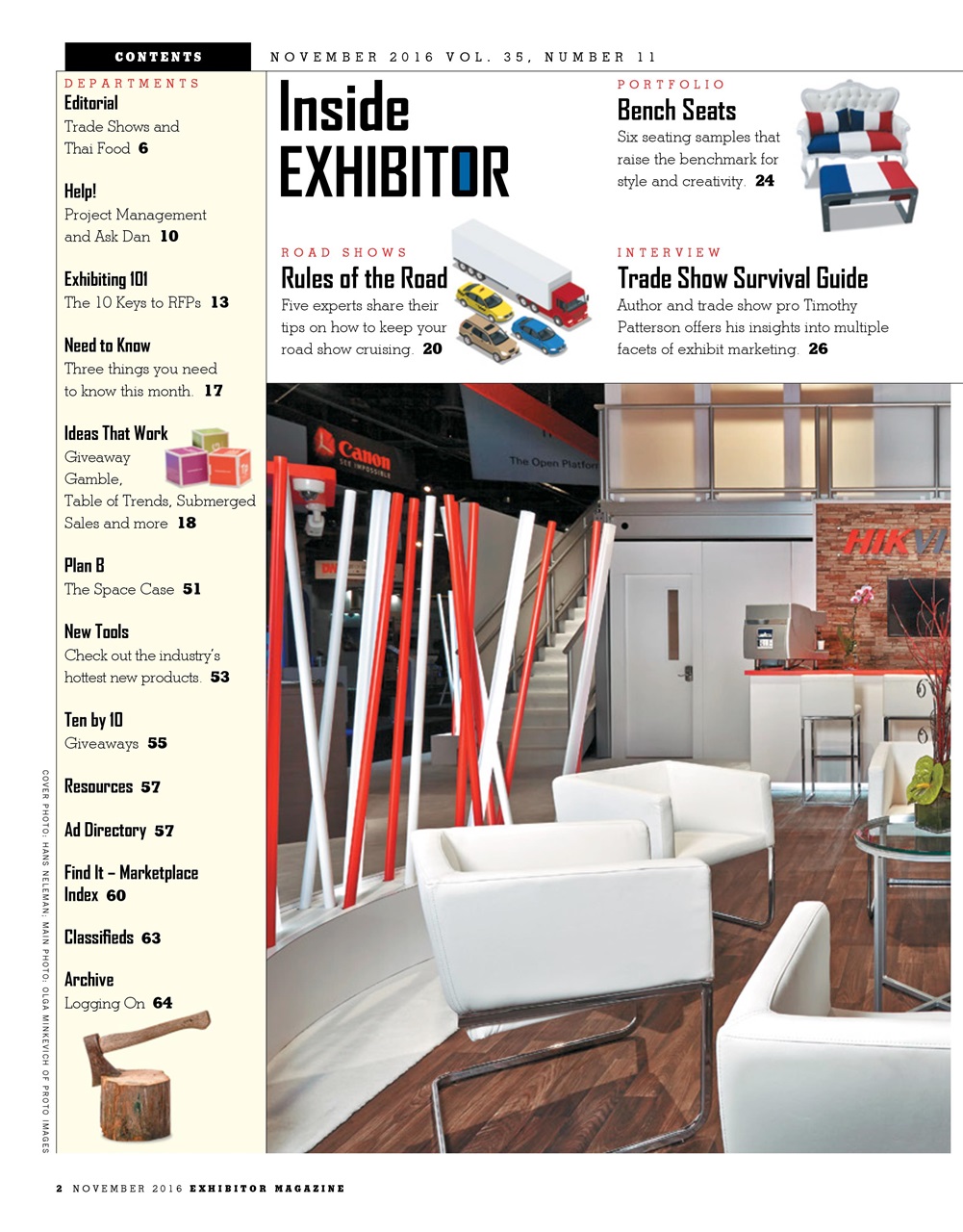 EXHIBITOR Magazine Preview Pages