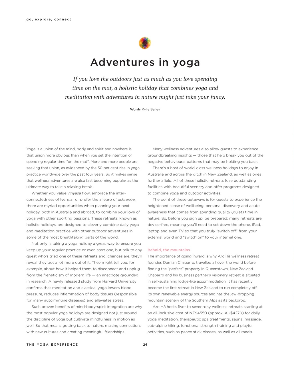 WellBeing Preview Pages