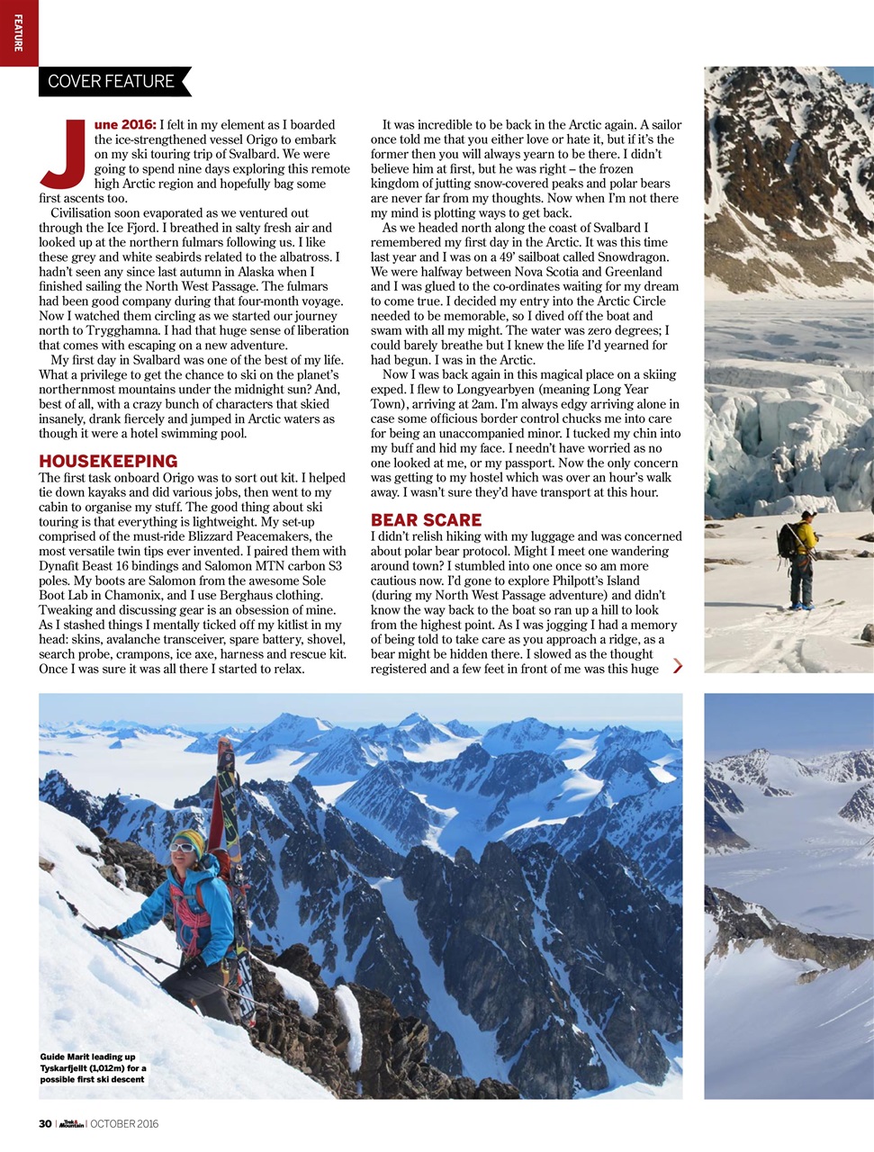 Trek & Mountain Magazine Preview Pages