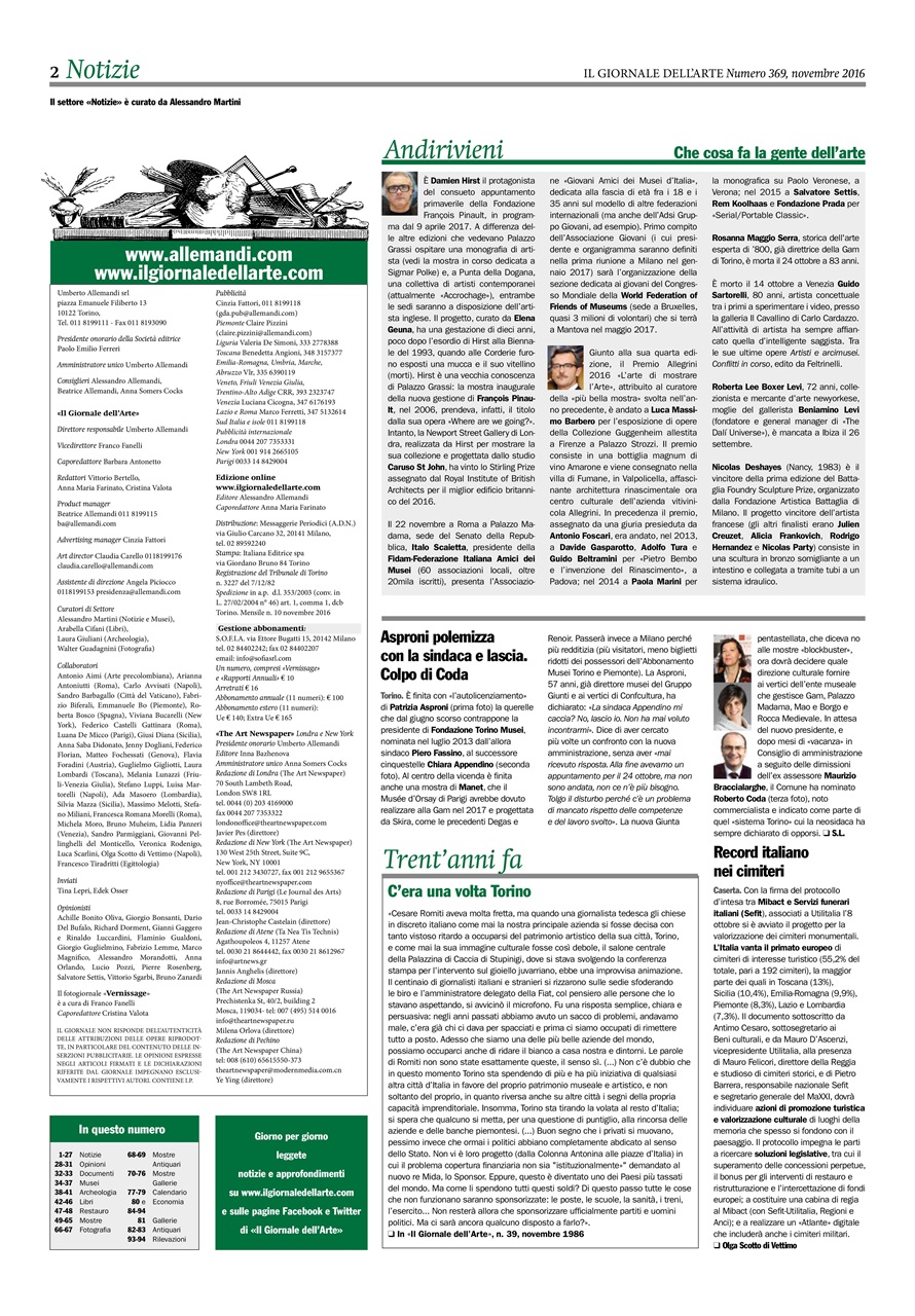 Il Giornale Dell’Arte Preview Pages