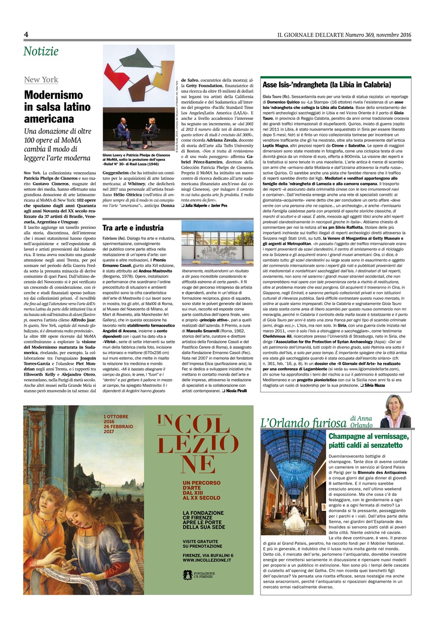 Il Giornale Dell’Arte Preview Pages
