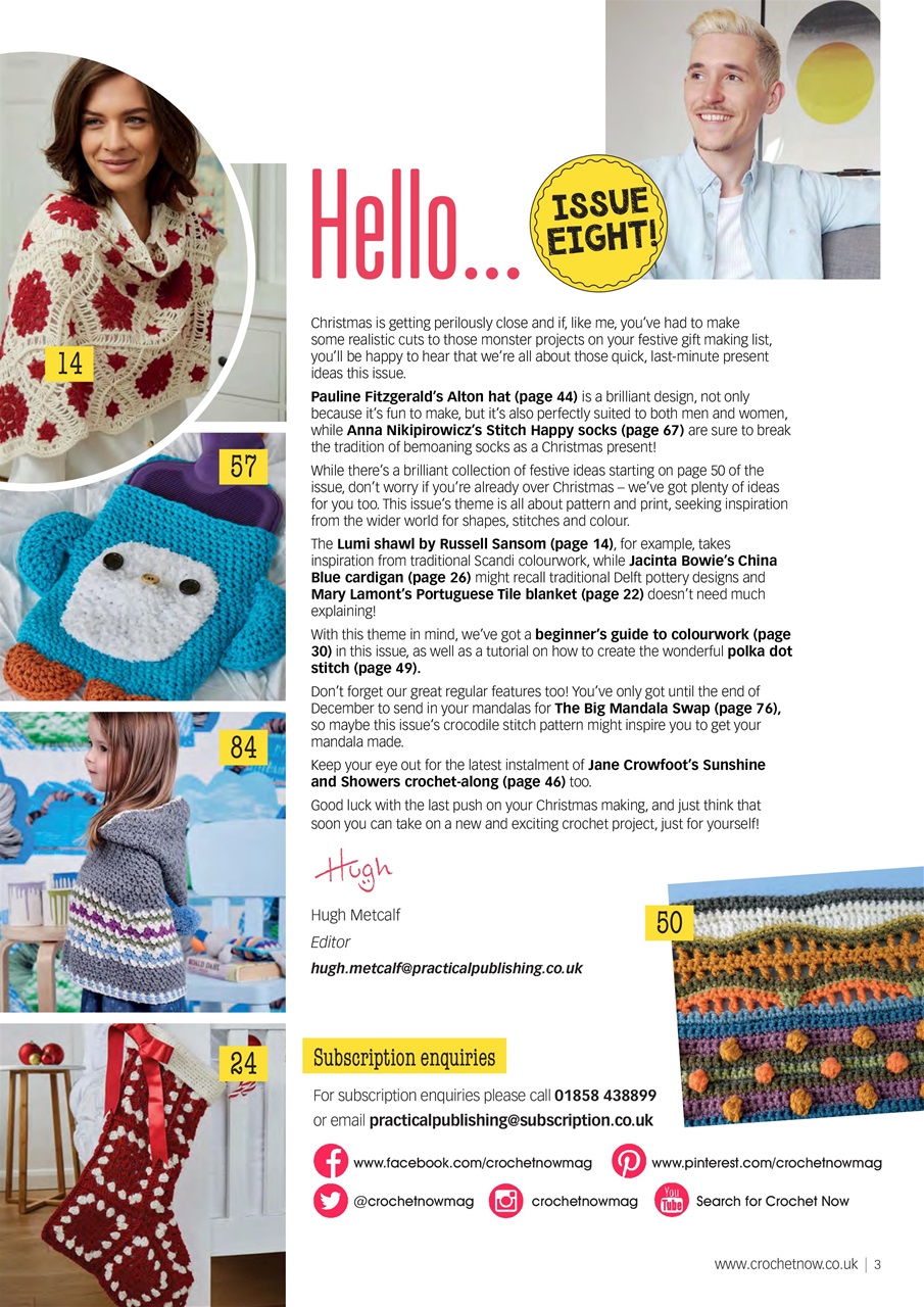 Crochet Now Magazine Preview Pages