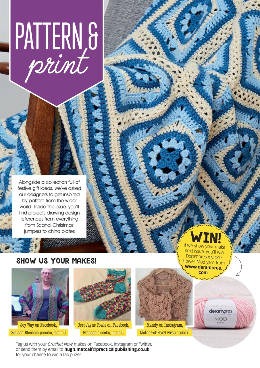 Crochet Now Magazine Preview Pages