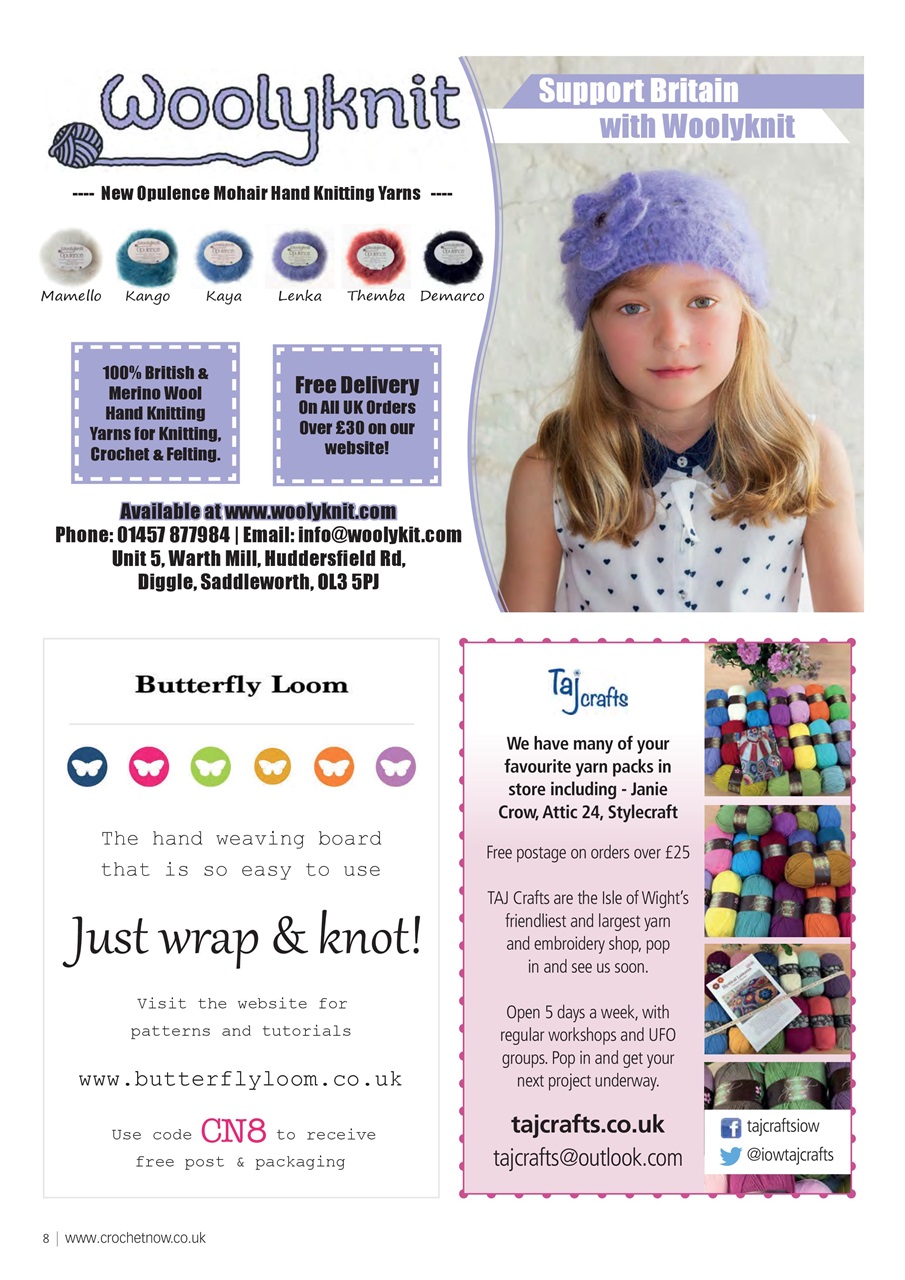 Crochet Now Magazine Preview Pages