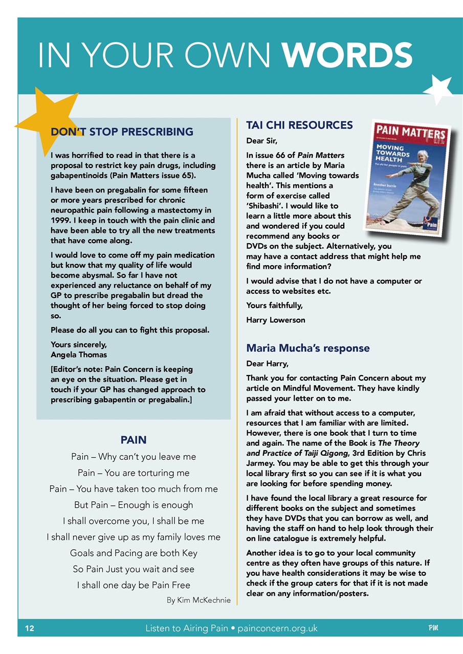 Pain Matters Preview Pages