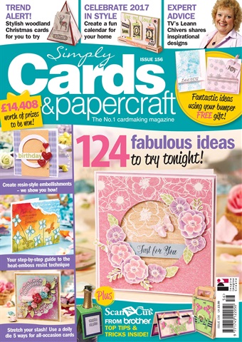 Simply Cards & Papercraft issue 156