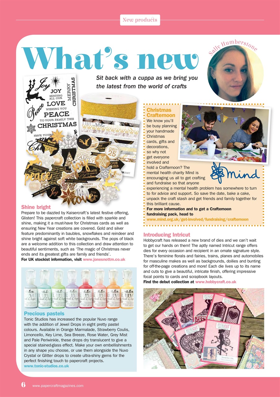 Simply Cards & Papercraft Preview Pages