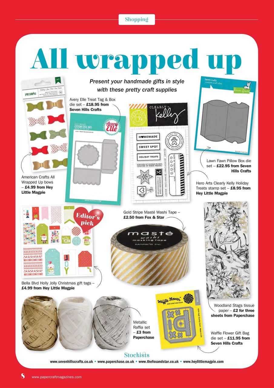 Simply Cards & Papercraft Preview Pages