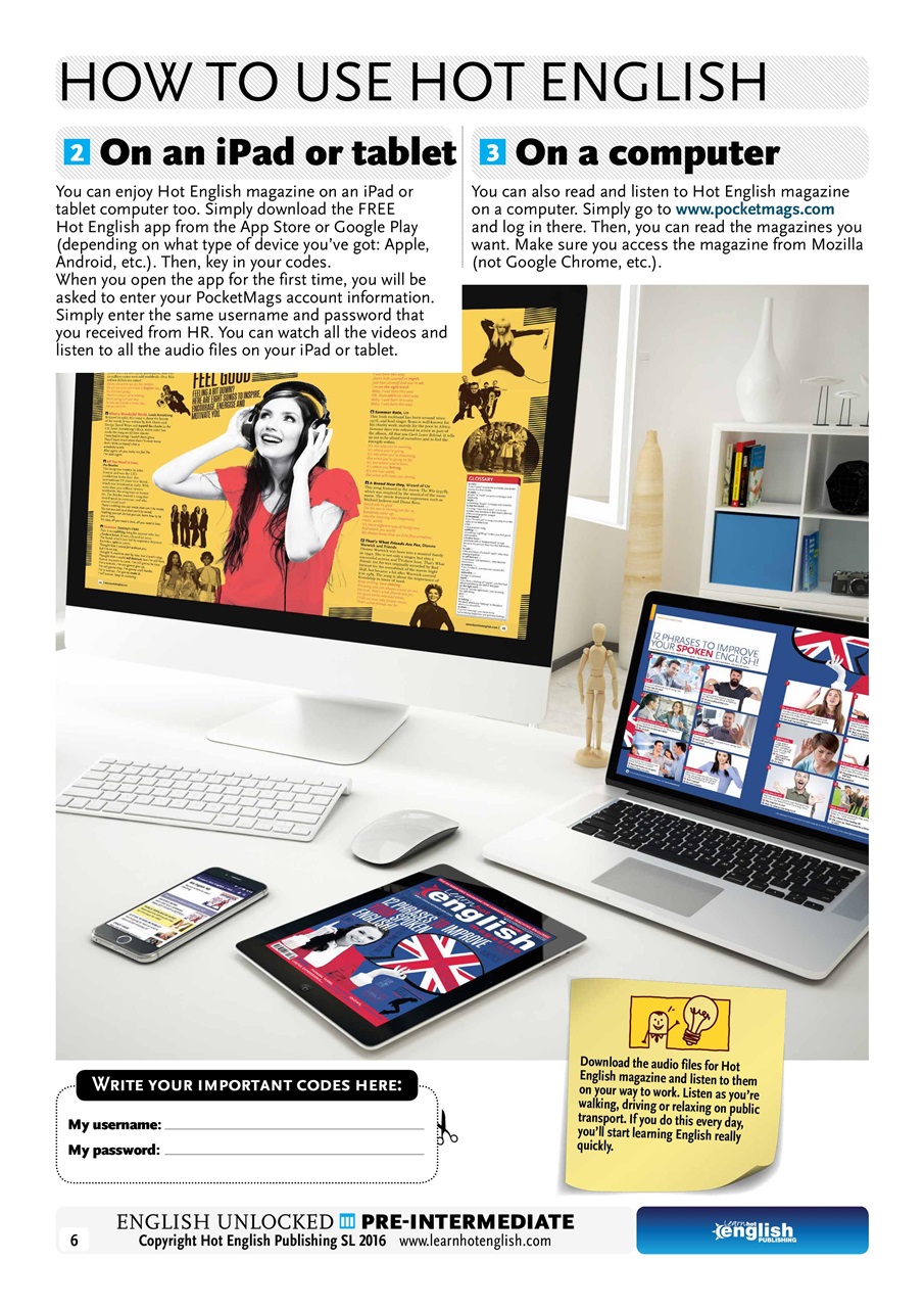 Learn Hot English Preview Pages