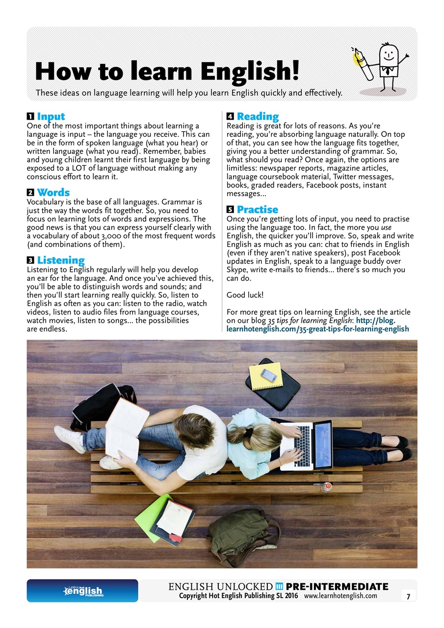 Learn Hot English Preview Pages