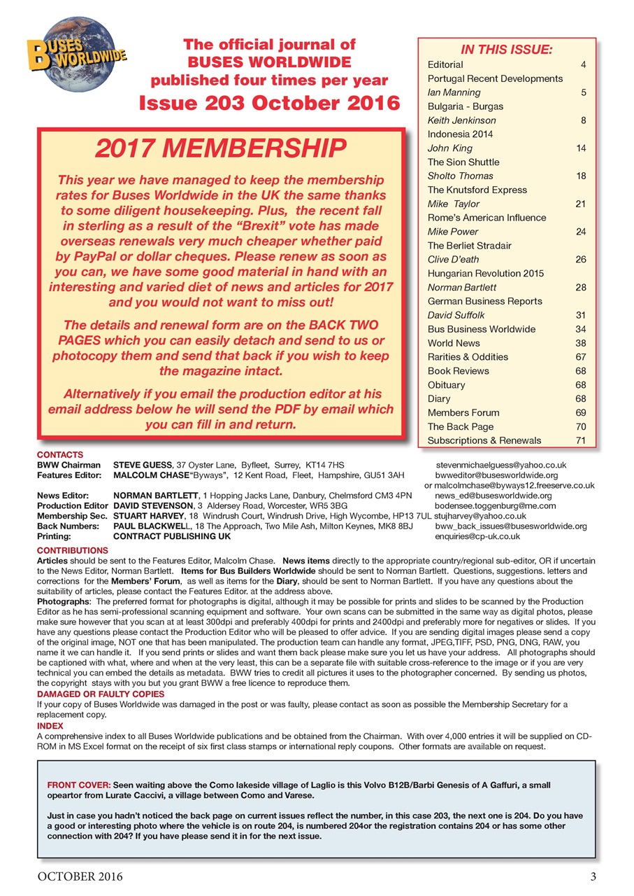 Buses Worldwide Preview Pages