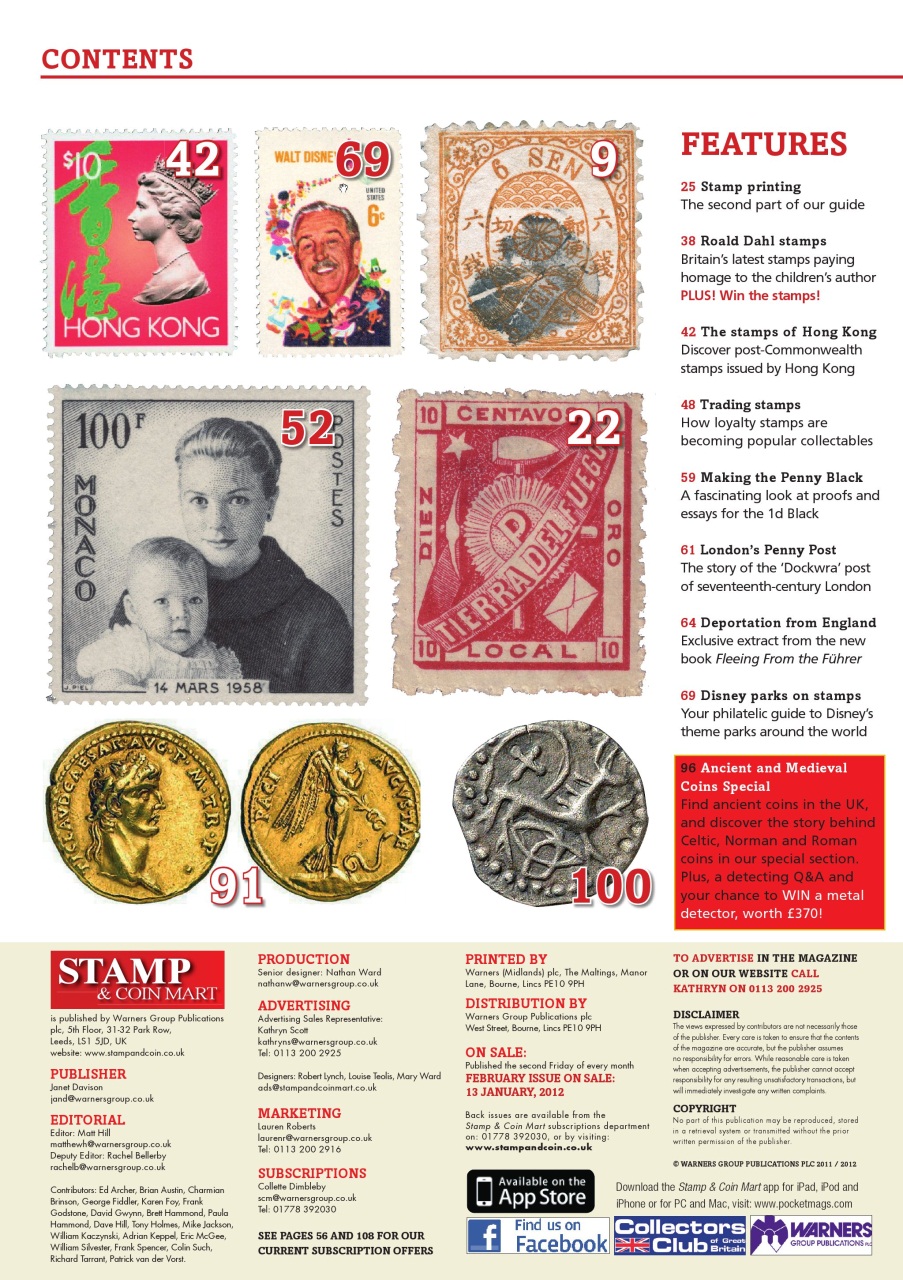 Stamp Collector Preview Pages