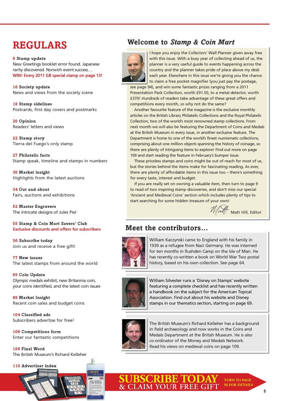 Stamp Collector Preview Pages