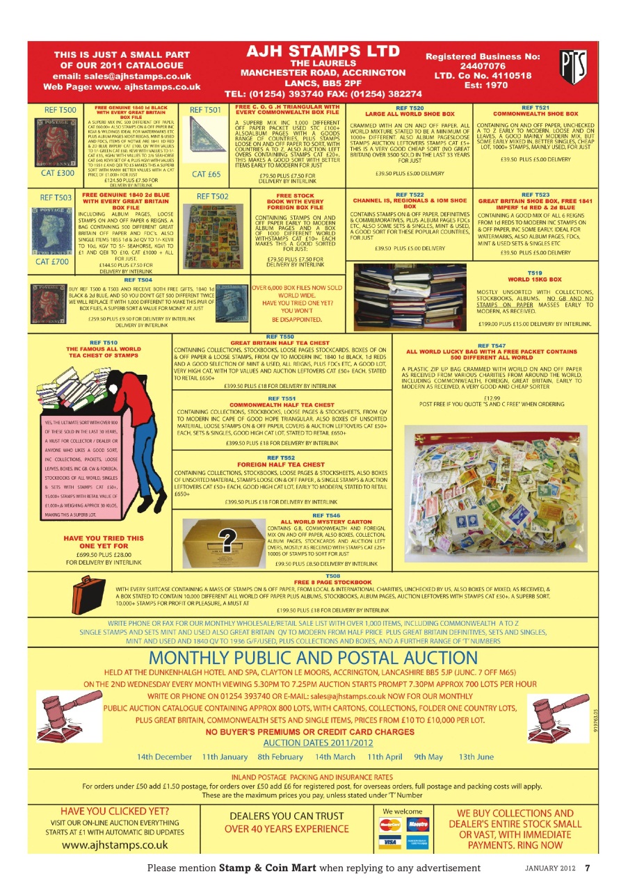 Stamp Collector Preview Pages