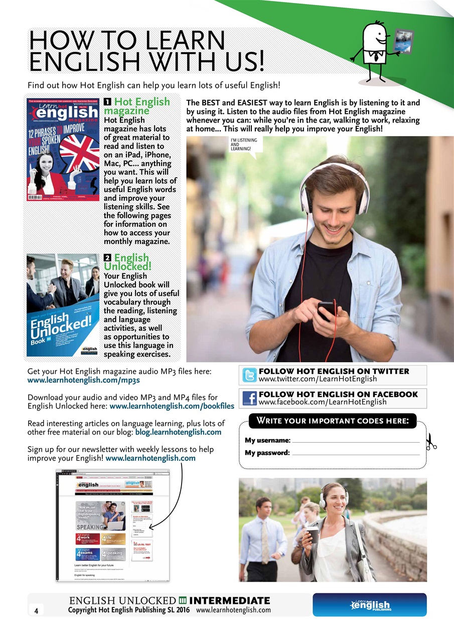 Learn Hot English Preview Pages