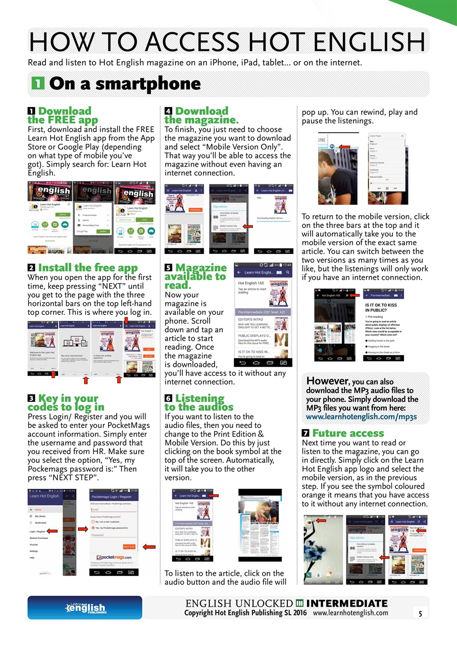 Learn Hot English Preview Pages