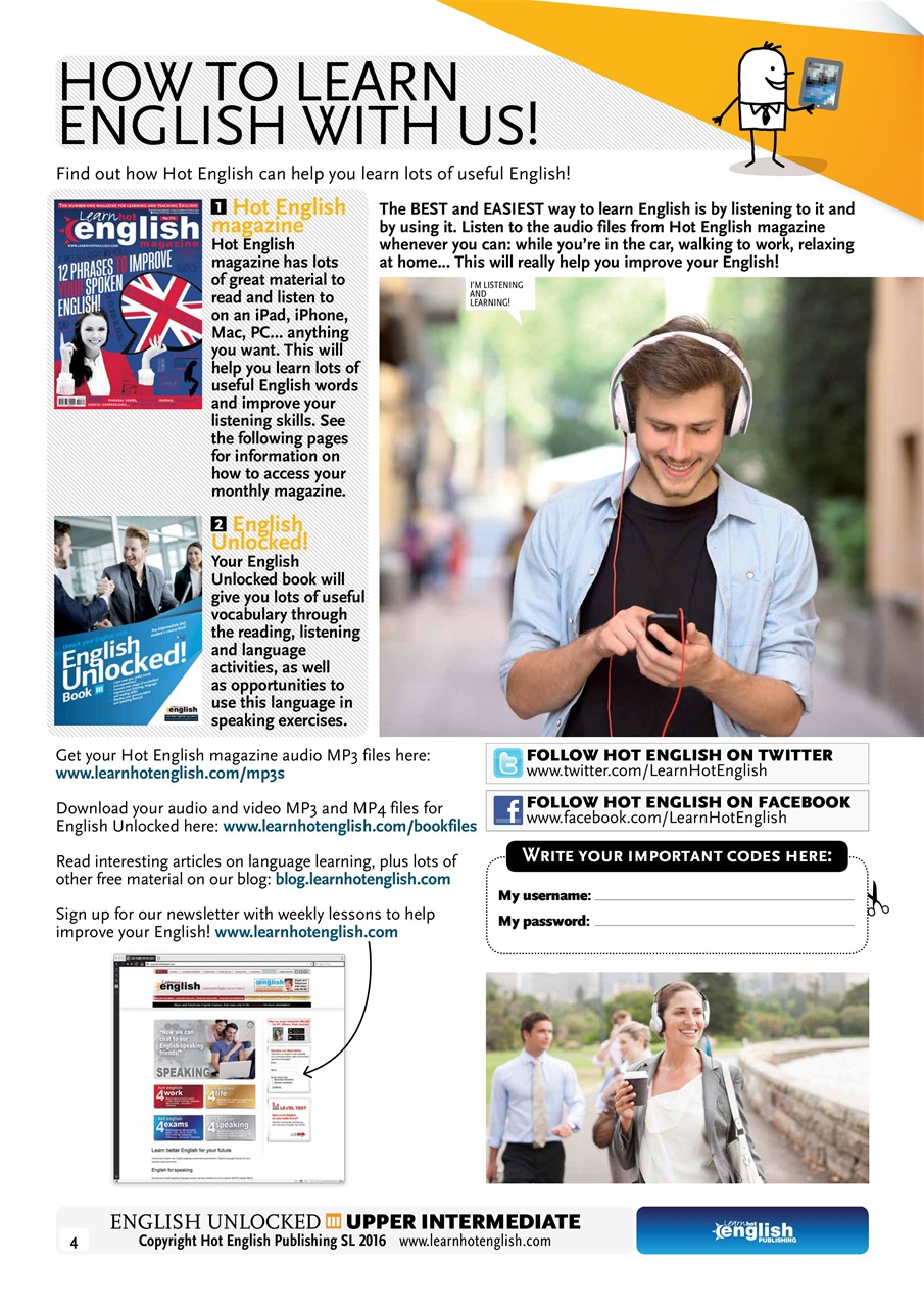 Learn Hot English Preview Pages