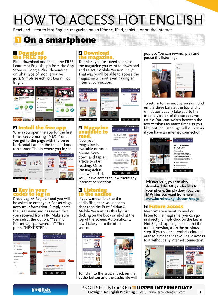 Learn Hot English Preview Pages