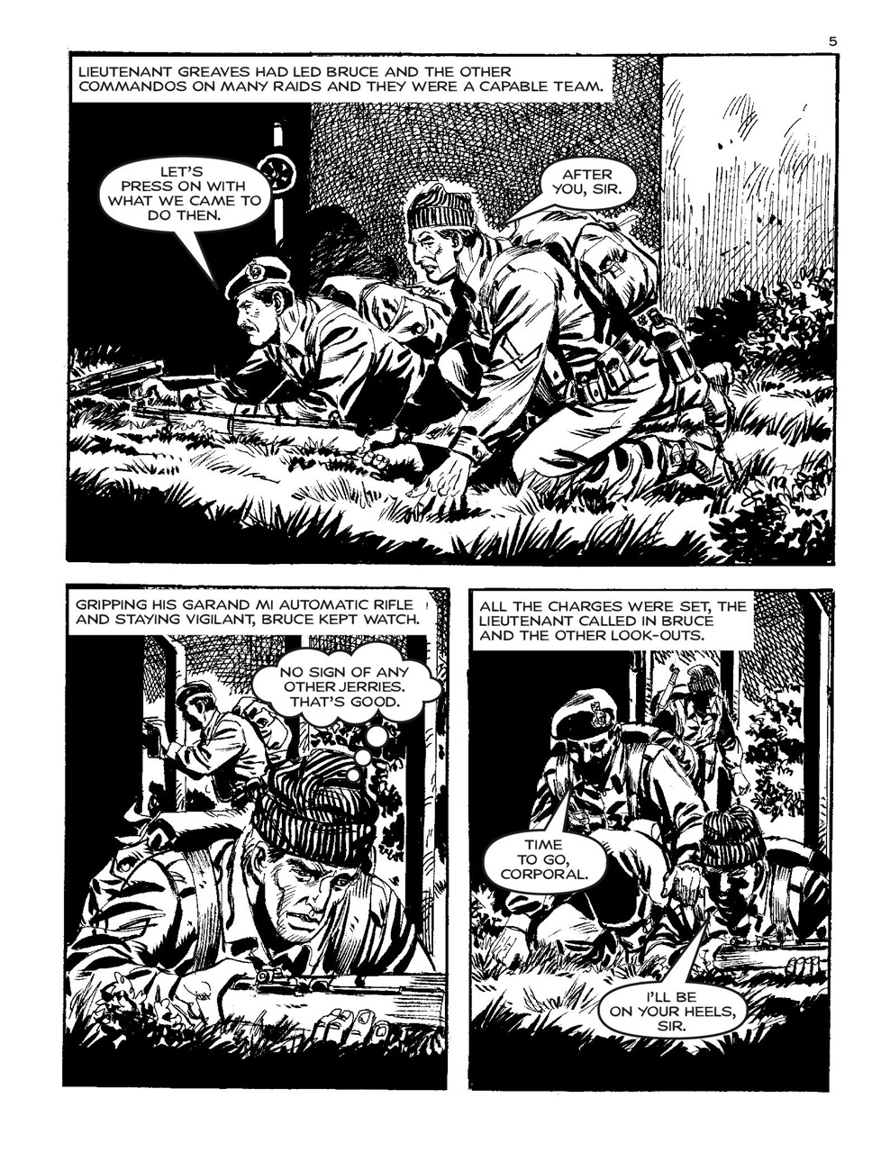 Commando Preview Pages