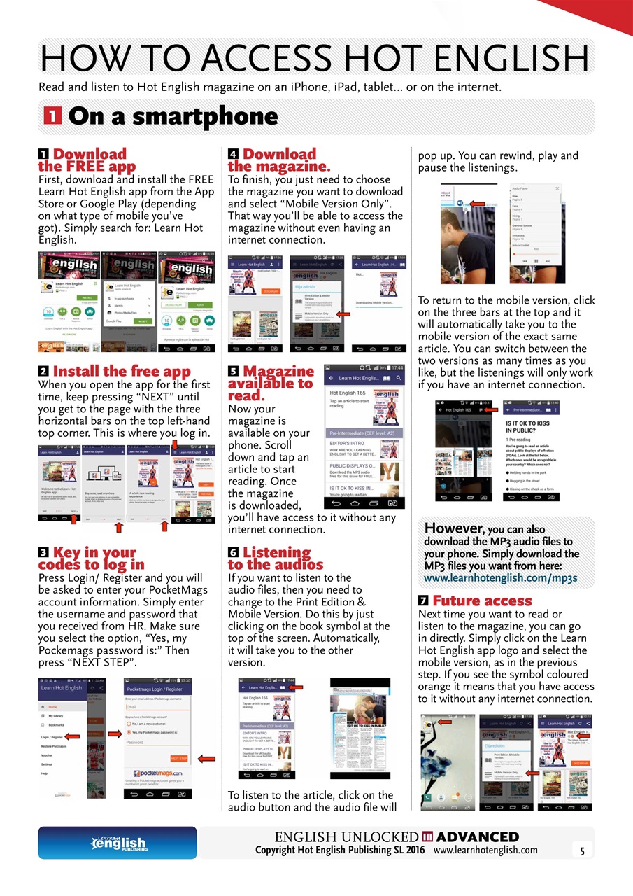 Learn Hot English Preview Pages