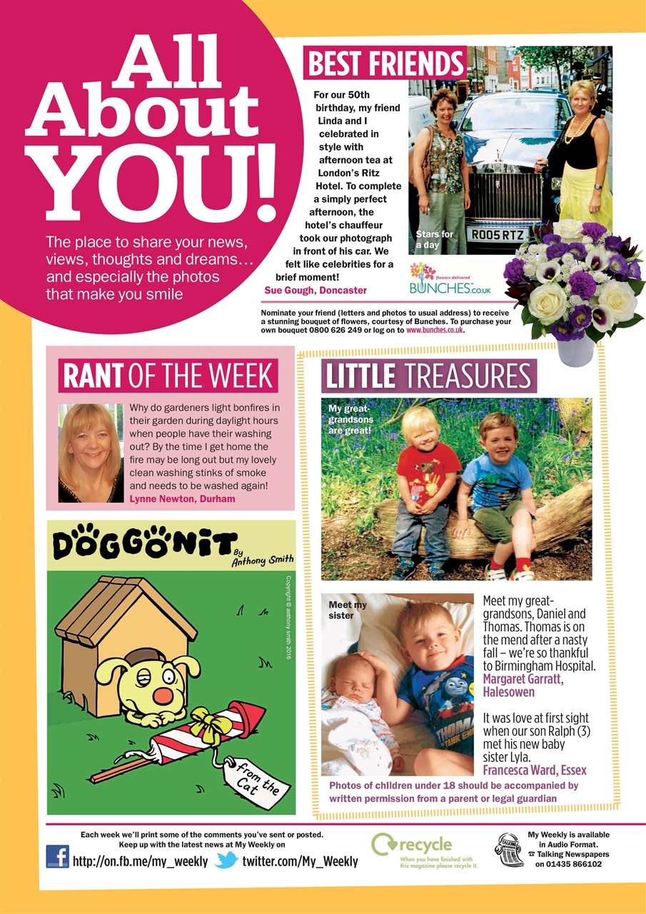 My Weekly Preview Pages