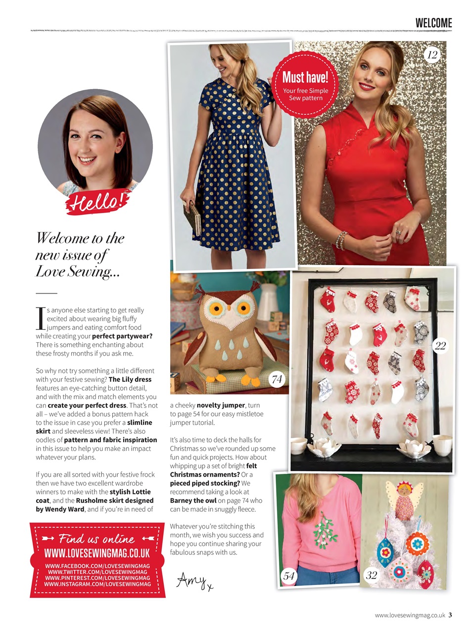 Love Sewing Preview Pages