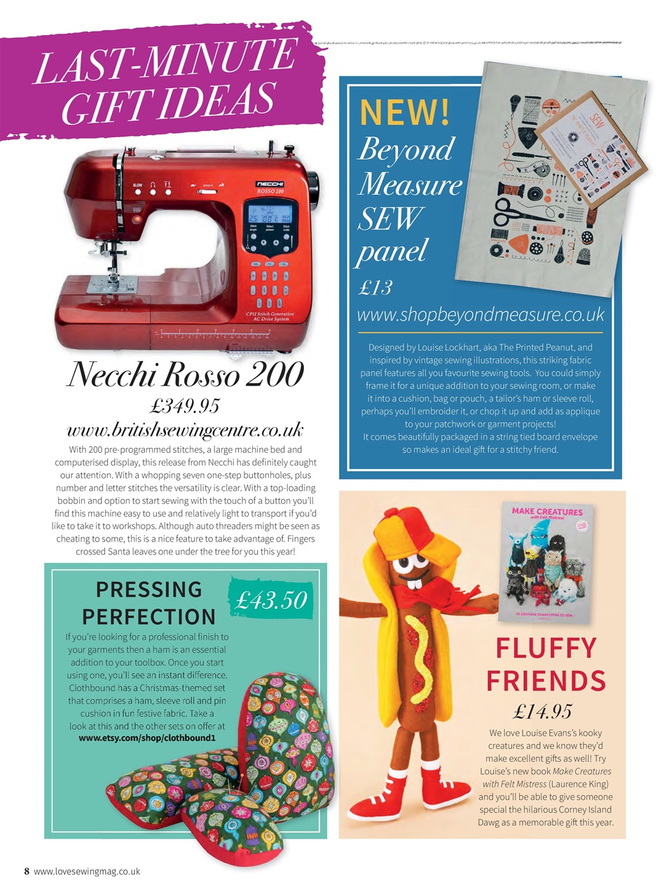 Love Sewing Preview Pages