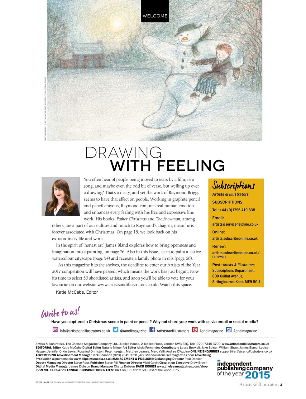 Artists & Illustrators Preview Pages