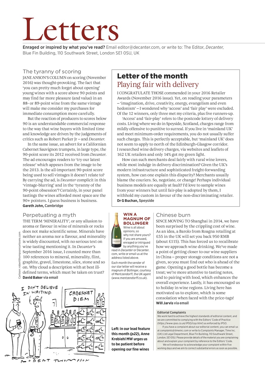 Decanter Preview Pages