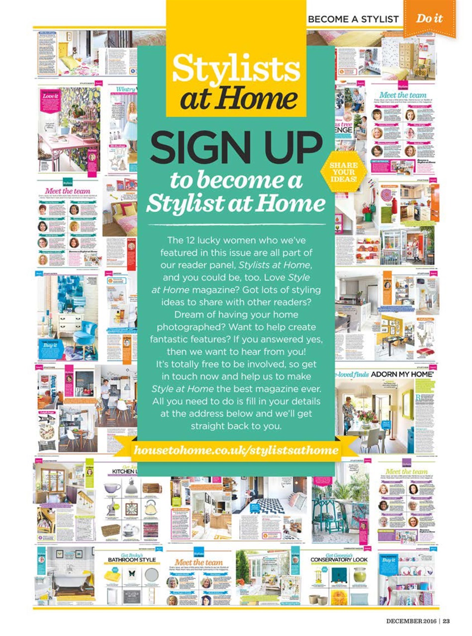 Style at Home Preview Pages