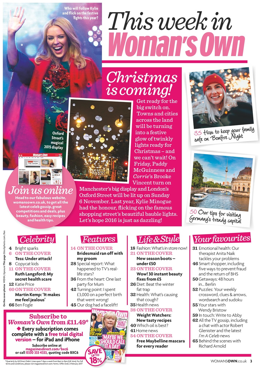 Woman's Own Preview Pages